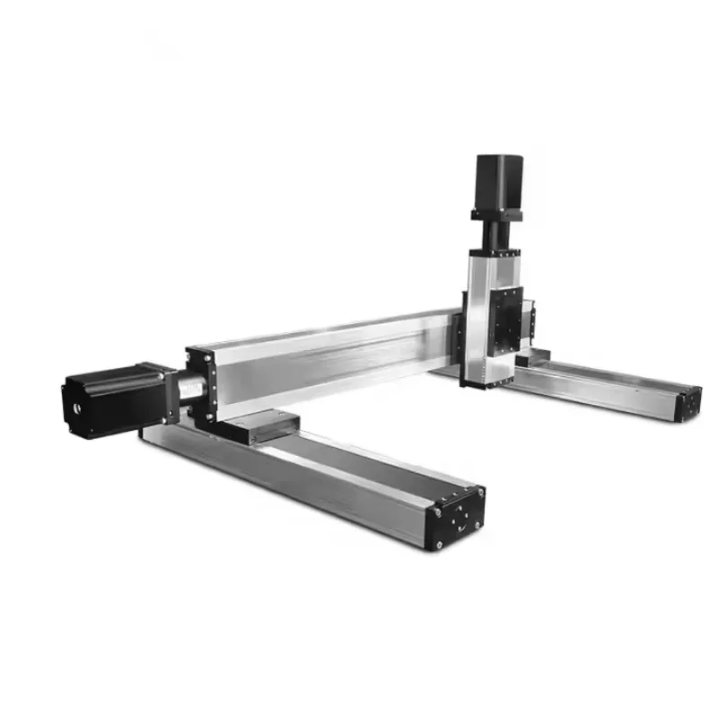 Umot atacado sistema de movimento linear guia de trilho linear vertical mesa xyz sistema de pórtico de estágio de 3 eixos para equipamentos de comunicação