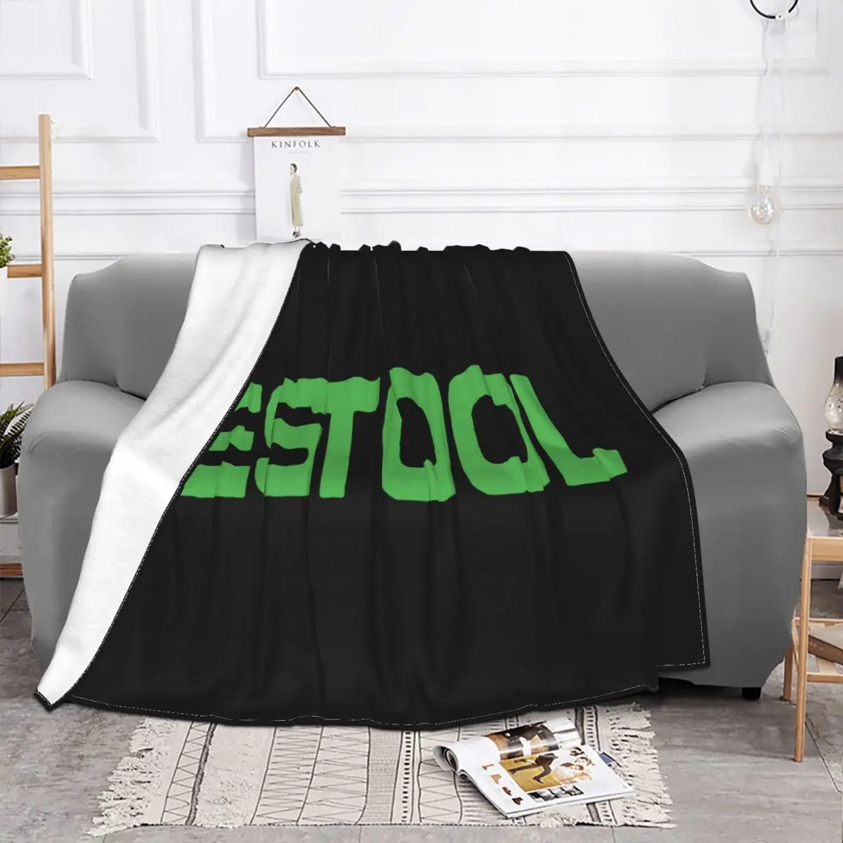 Men Cotton Festool Tools Logo Funny Atmungsaktives Novelty Outdoor Women Men Game Cute Game Splicing Throw Blanket