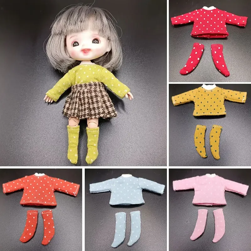 

OB11 базовое пальто GSC однотонное пальто 1/12 BJD кукольная одежда аксессуары для кукол