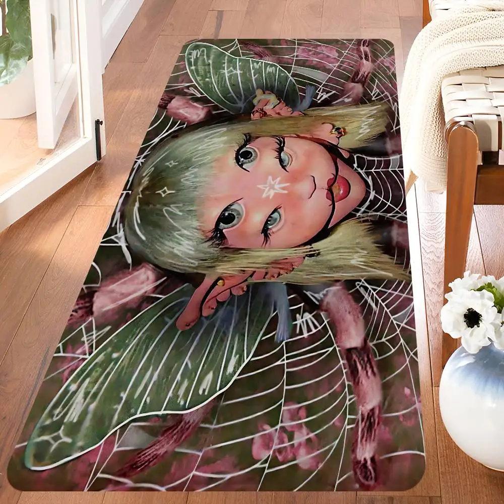 M-Melanie M-Martinez Singer Room Mats Retro Multiple Choice Living Room Kitchen Rug Non-Slip Welcome Rug