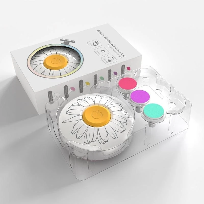 

J15U 6 шт./3 шт. Электрический триммер для детских ногтей, низкая скорость для младенцев, высокая скорость для взрослых, для для