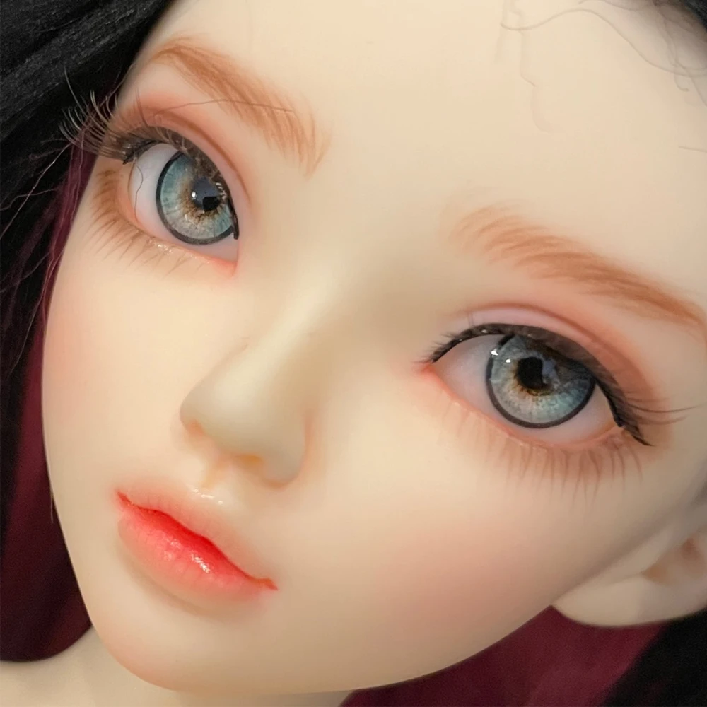 Doll Eyes for 1/3 1/4 1/6 Bjd Doll Plaster Eyeball Yellow Resistant High Transparent Eye Girl Toys Diy Dress Up Doll Accessories