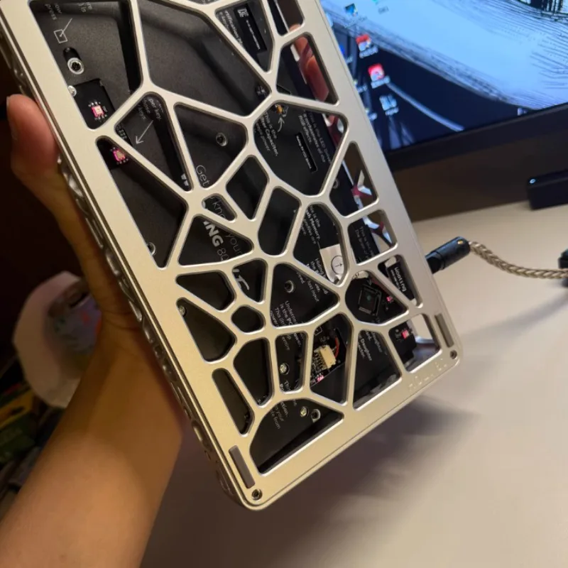 

KBDfans полый корпус с ЧПУ по индивидуальному заказу Wooting80HE Holy80 магнитная ось механическая клавиатура аксессуары геймеры DIY дизайн чехол
