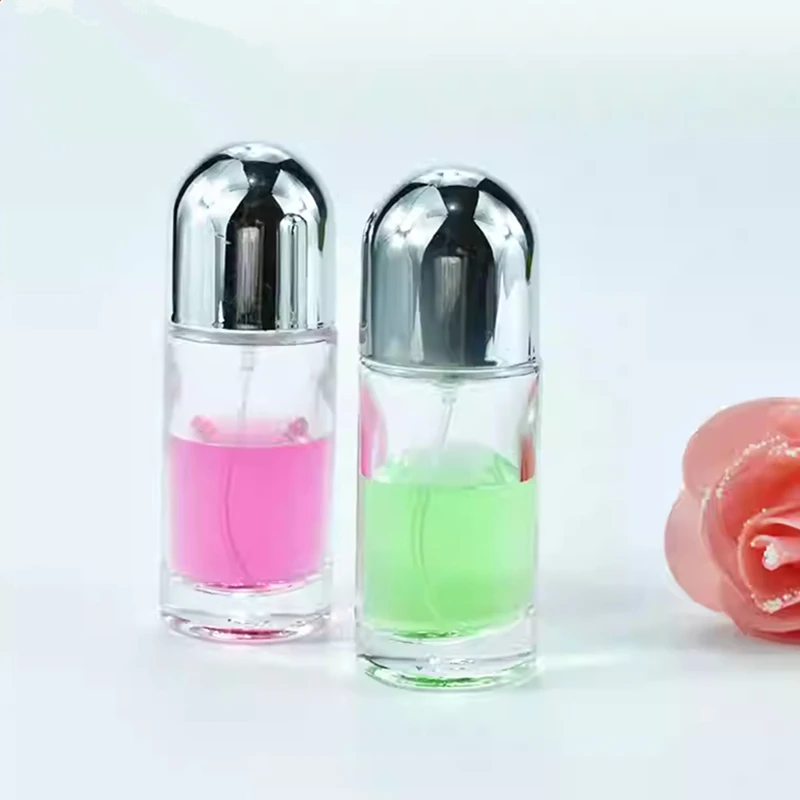 30Pcs 25ml Glass Perfume Bottle Vintage Empty Portable Travel Refillable Spray Atomizer Women