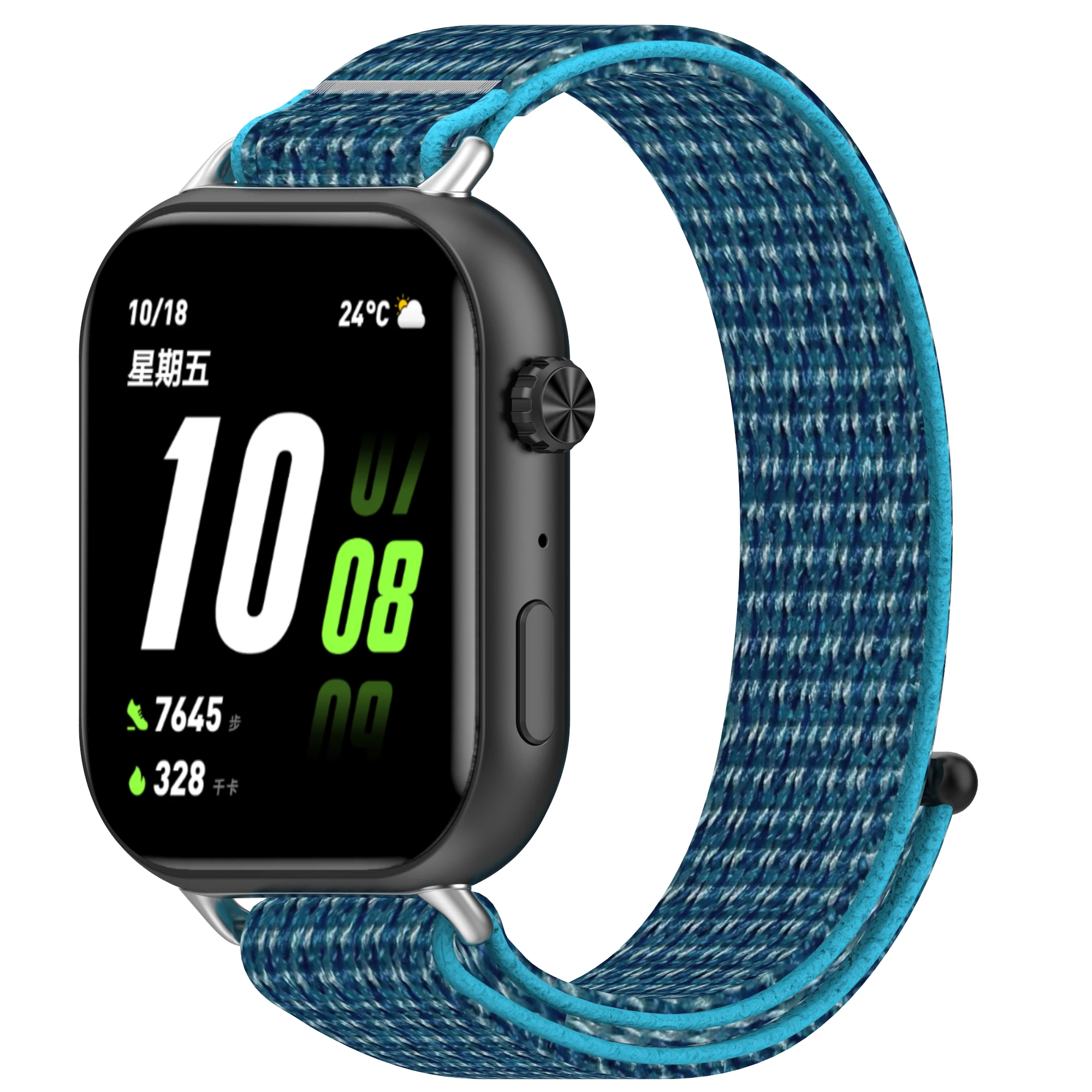 Pulseira de nylon para rossini 2i, pulseira de alta qualidade com articulação de metal trançada elástica, pulseira de silicone para smartwatch