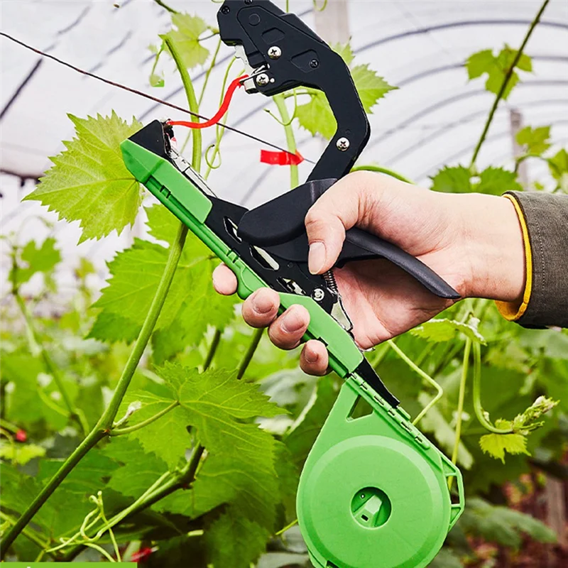 AY03-Pflanzenanleimmaschine, Pflanzenanleimbandwerkzeug, das Ranken schnell bindet, Traubenzweig-Bleimmaschine