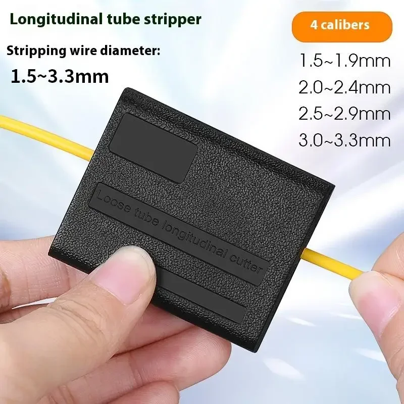 4.5/6/7/8/11mm Longitudinal Beam Tube Stripper Fiber Optical Cable Jacket Sheath Slitter Fiber Optical Loose Tube FTTH Tools
