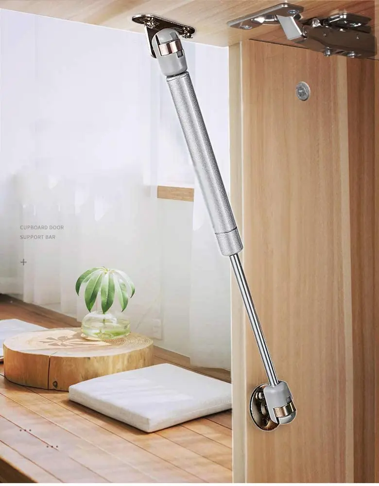 Cabinet Door Gas Spring Hinges 2KG-20KG Kitchen Cupboard Hydraulic Hinge Strut Lid Support Box Furniture Hardware