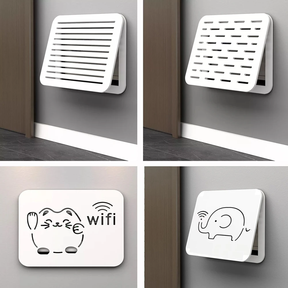 Decorative Fuse Box Cover Cabinet Wall Mounted Flip Design Ultra-thin Cover For Electric Meter Cable Box Home Bedroom Decoration