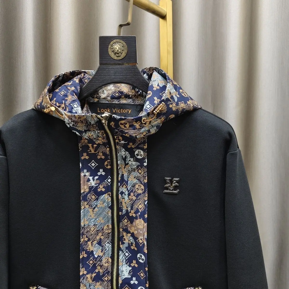 Spring and Autumn New Fashion Hooded Men's Versatile Top Men's Korean Trend