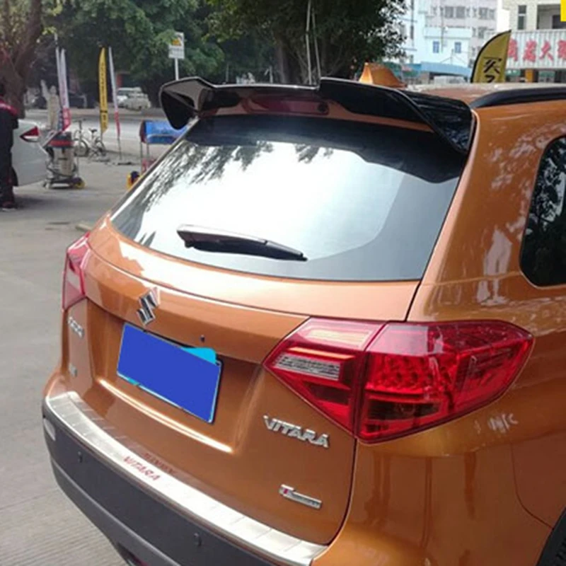 For Vitara Rear wing ABS Material Rear wing Primer Color Rear spoiler FOR Suzuki Vitara Spoilers 2015-2018