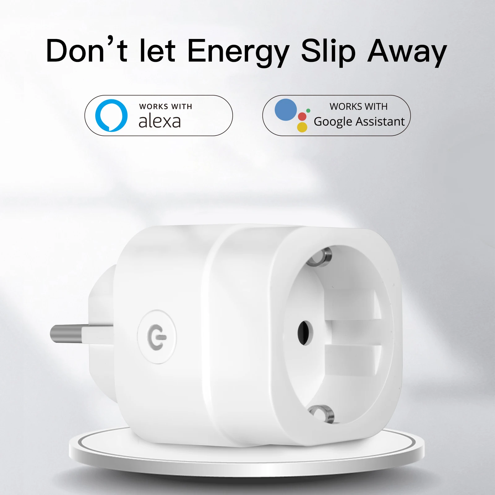 Tuya Presa Smart WiFi 16A Universale con Funzione di Misurazione