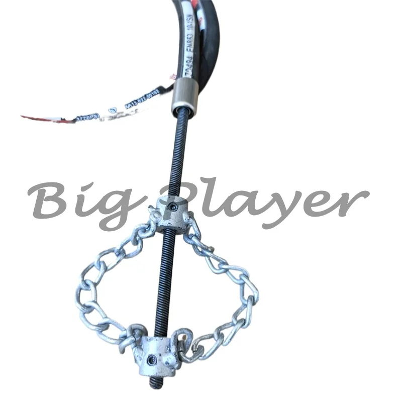 New type of hotel electric drill chain dredger pipe spring chain drill bit dredger rotor hinge dredger image 4