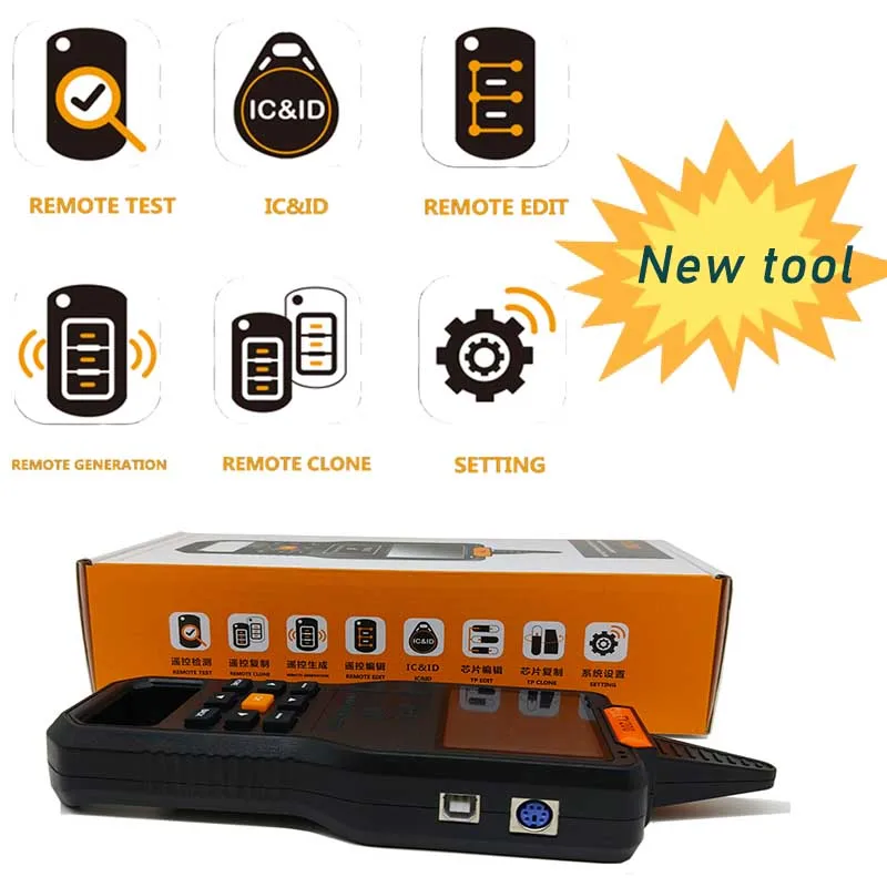 

Universal Door Remote Control Replicator, TY200 Locksmith Tool Copy IC/ID Card Remote Control Collector Manufacturer