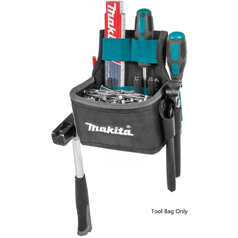 Makita-bolsa fija de E-15257, soporte para martillo, Kit de herramientas portátil multifuncional, Kit de reparación de electricista