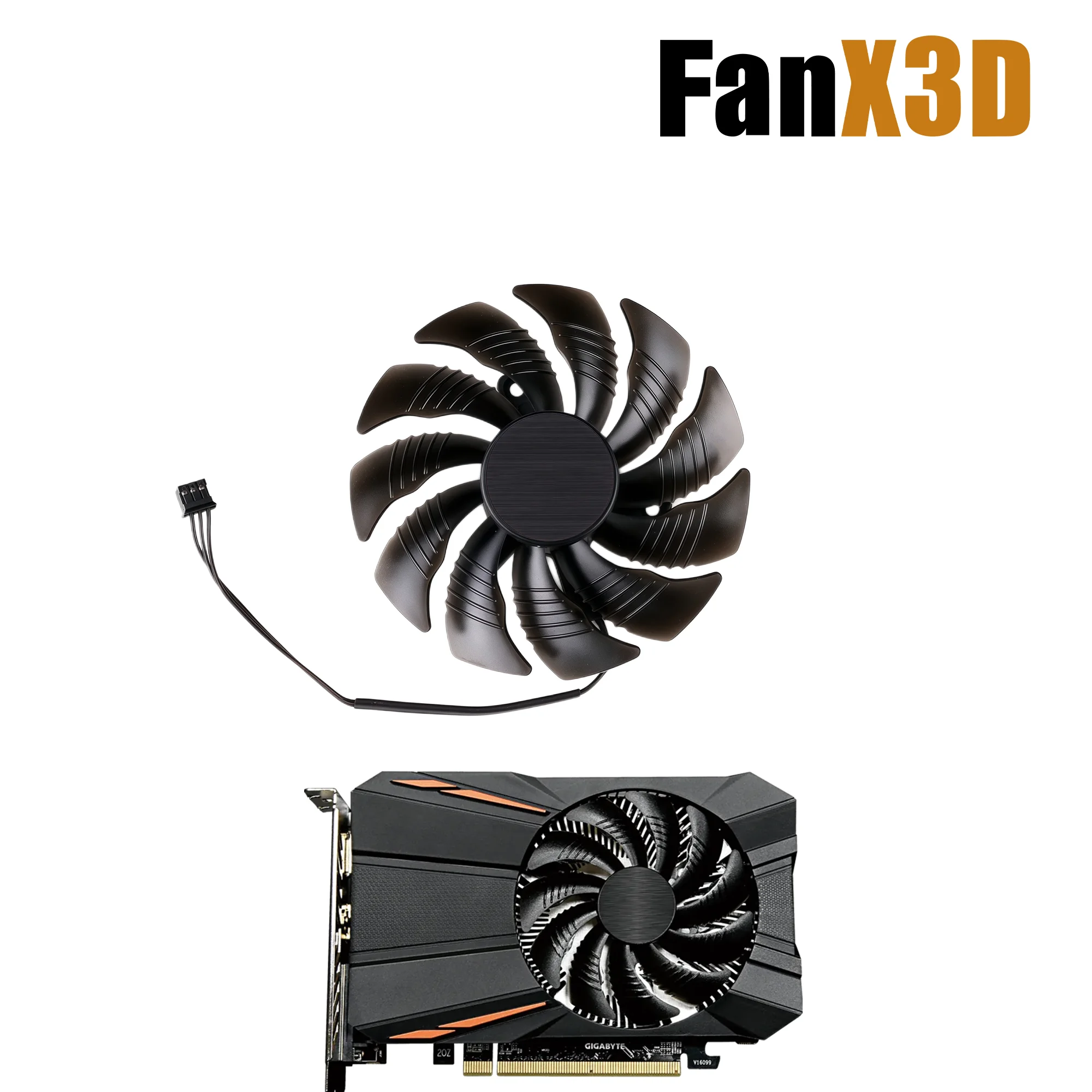 Application Scenarios For GIGABYTE GTX 1050 1050Ti D5 RX 550 560 Graphics Video Card 88MM PLD09210S12HH Cooling Fan