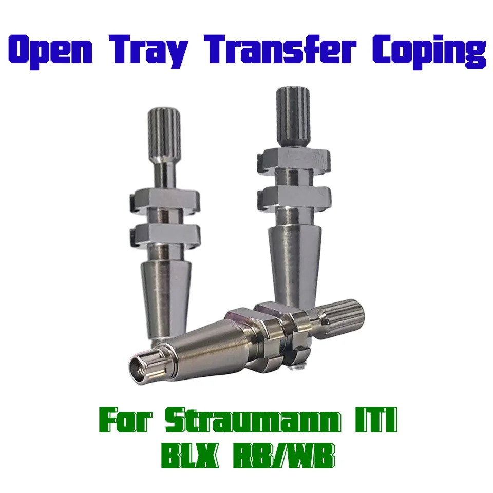 5X Dental Implant Open Tray Impression Transfer Coping Fitting Straumann ITI BLX RB WB System Precision Prosthetic Components
