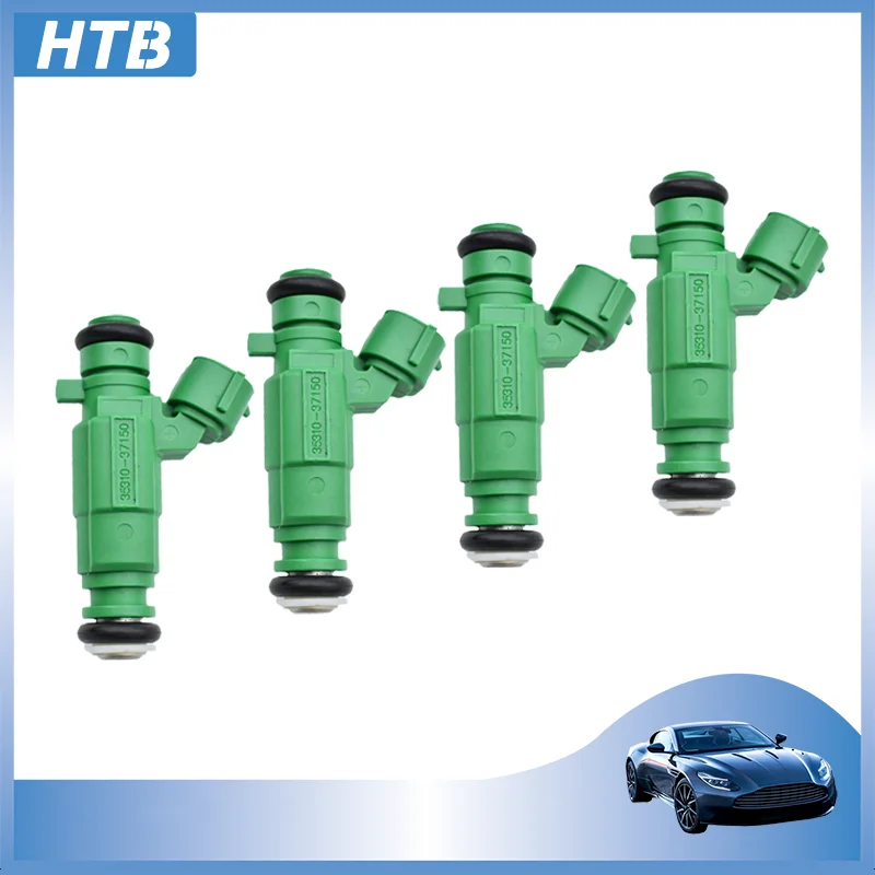 

High quality 4-6pcs Fuel Injectors 35310-37150 fits For Hyundai Accent 1.6L L4 2006-2011 Car Accessories