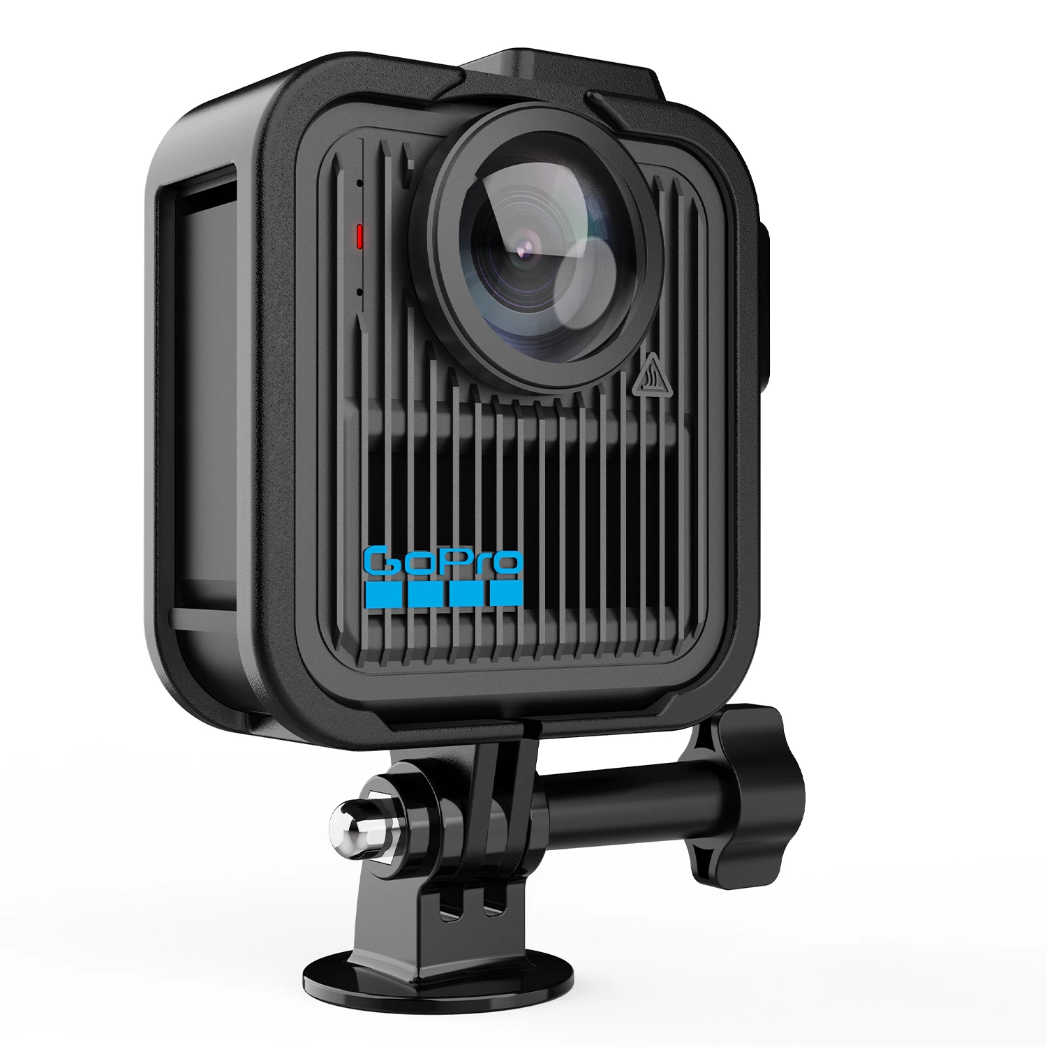 قفص الإطار لـ GoPro MAX 2، حافظة الكمبيوتر الشخصي مع غطاء الحذاء البارد مع غطاء عدسة السيليكون مع محول لملحقات MAX2 #3