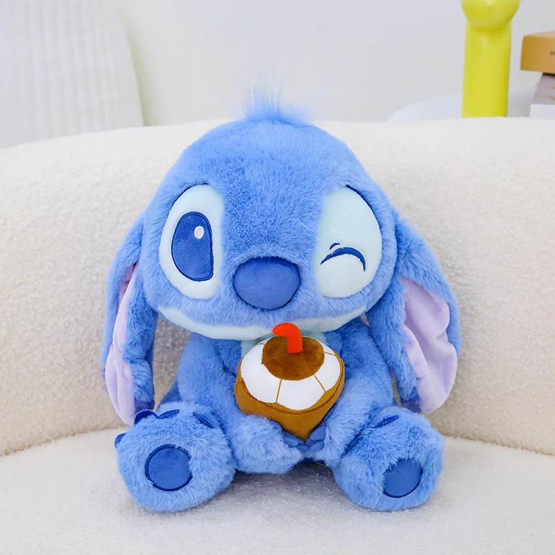 Disney Stitch Plush Doll Adorable Stitch Plushies Sailor Coconut Drink & Hawaiian Styles Bringing Disney Cuteness Holiday Gifts