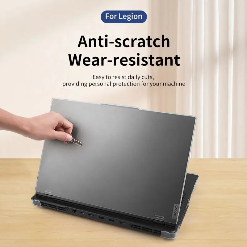 Estojo protetor rígido para Lenovo, Caso transparente fosco para Lenovo Legion Pro 5, Slim 5, Material para PC, Y9000P, R9000, Y7000P, R7000P,