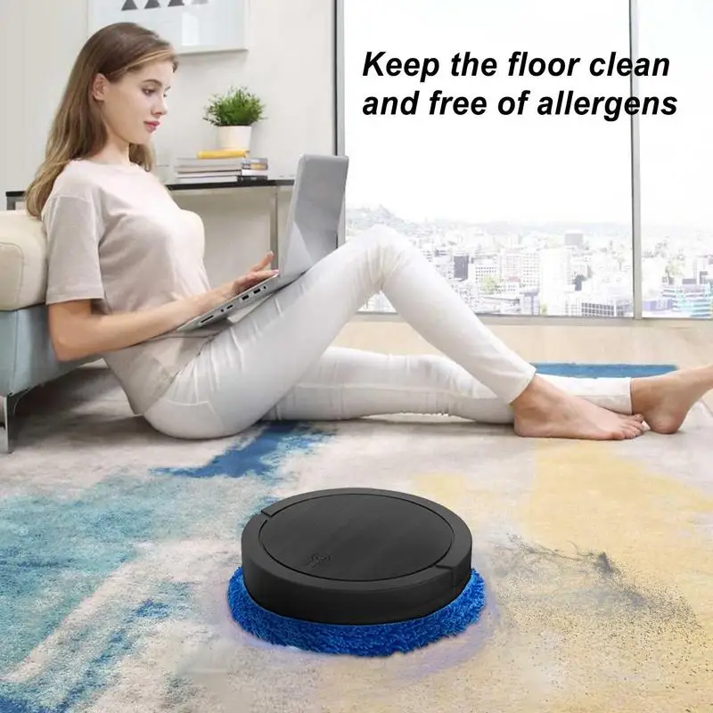 Silent Mopping Robot Wet And Dry Mopping Machine For Flooring Cleaning Robot Mop With Wet Dry Mop Flooring Cleaning Mop Robot