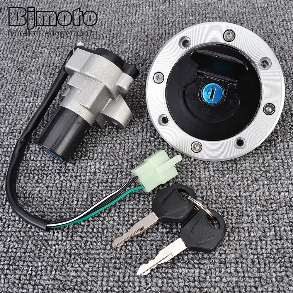 Fuel Gas Cap Ignition Switch Seat Lock For Suzuki GSX750 VX800 GSX600 RF900 GSF250 GSF400 RGV125 RF400 RF400 GK78A RF600 GN76A