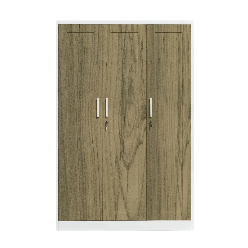 custom.Cartoon Kids Wardrobe With Sliding Hardware Easy-to-Assemble Steel Furniture Hall Hospital  Design Clothes Storage