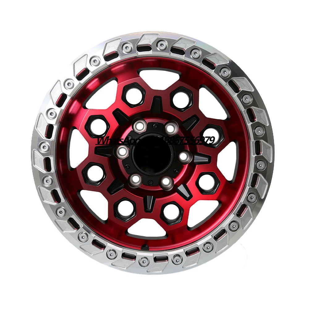 

Off Road Wheel Hub Bright Red Forging Technology