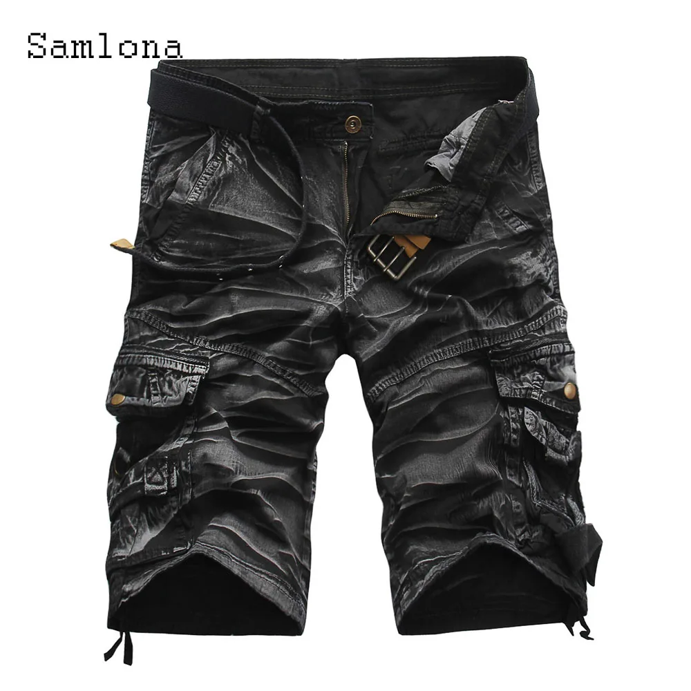 2023 Stylish simplicity Men Fashion Camouflage Shorts Men Half Bottom New Summer Casual All-match Classic Simple Beach Shorts