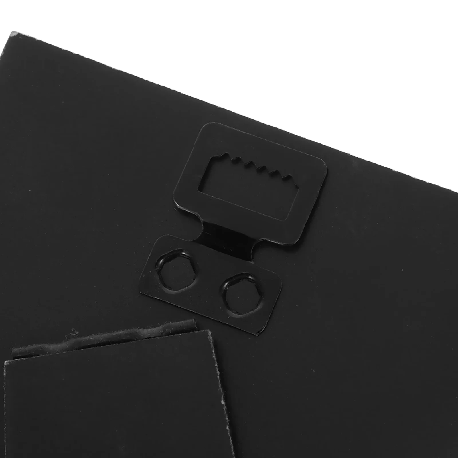 3Pcs Picture Frame Easel Backs Self-Adhesive Easy Installation DIY Backing Board Black Stable Support for Tabletop Frames