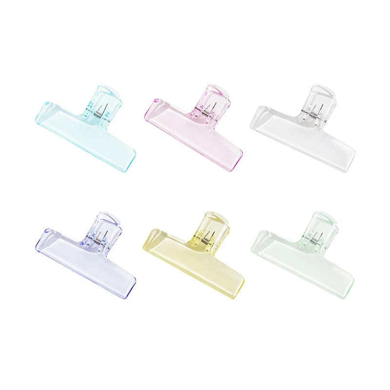 Simplicity Paper Clip Transparent Visiable Acrylic Clip Scrapbook Sticker Storage Clip Student Supplies Lovely Stationery