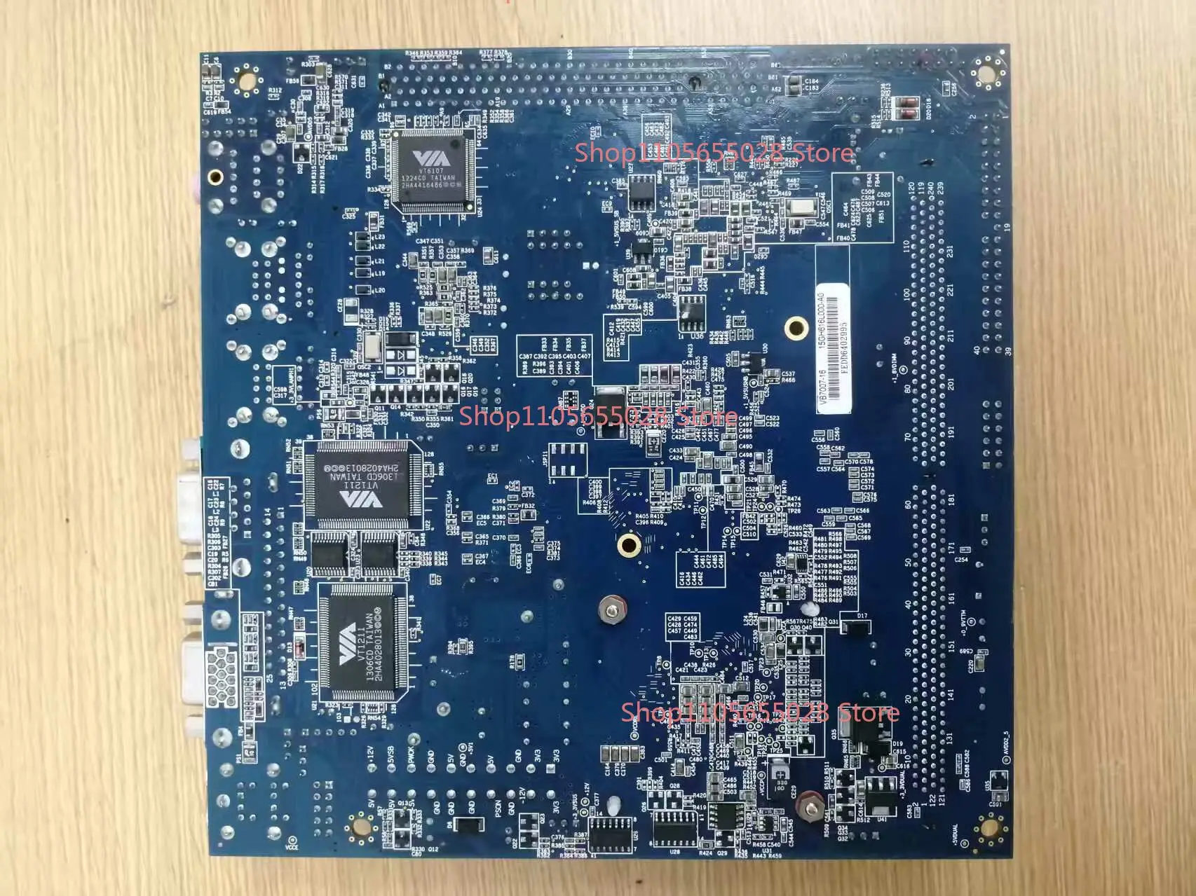 For VIA VB7007 Industrial Control Main Board Mini-ITX Cash Register Main Board Industrial Control Main Board Dual Network