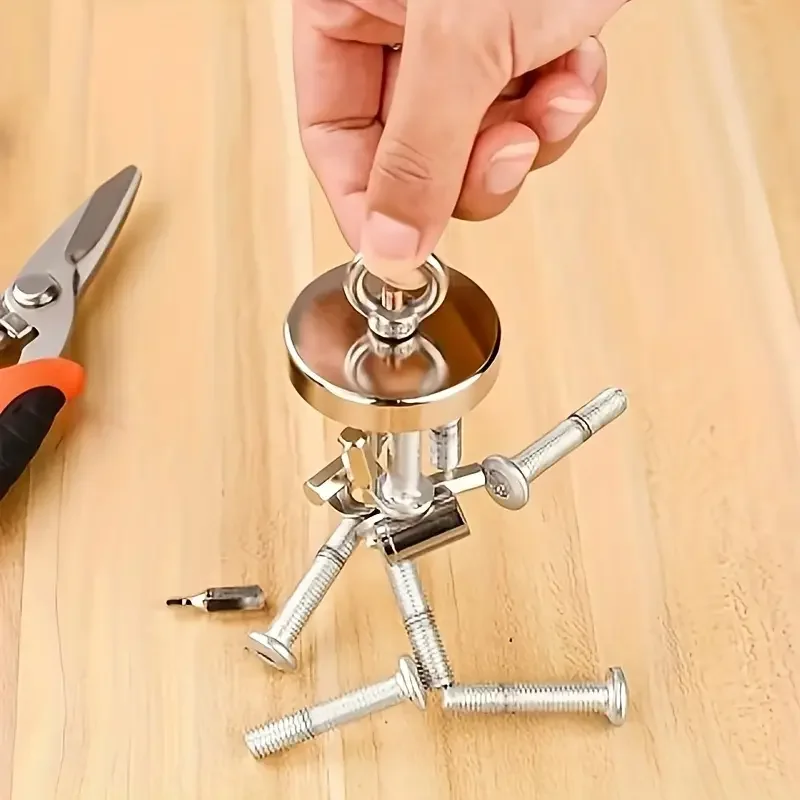 Super Strong Neodymium Fishing Magnet, Heavy-Duty Rare Earth Magnet, with Countersunk Ring, Non-Slip and Easy to Install, Used for Lake and River Recovery Operations