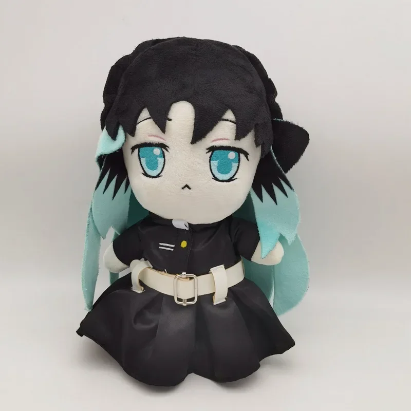 24cm Demon Slayer Anime Figure Plush Kamado Nezuko Tokitou Muichirou Kawaii Plush Model Collection Ornament Doll Gift Toys Kids