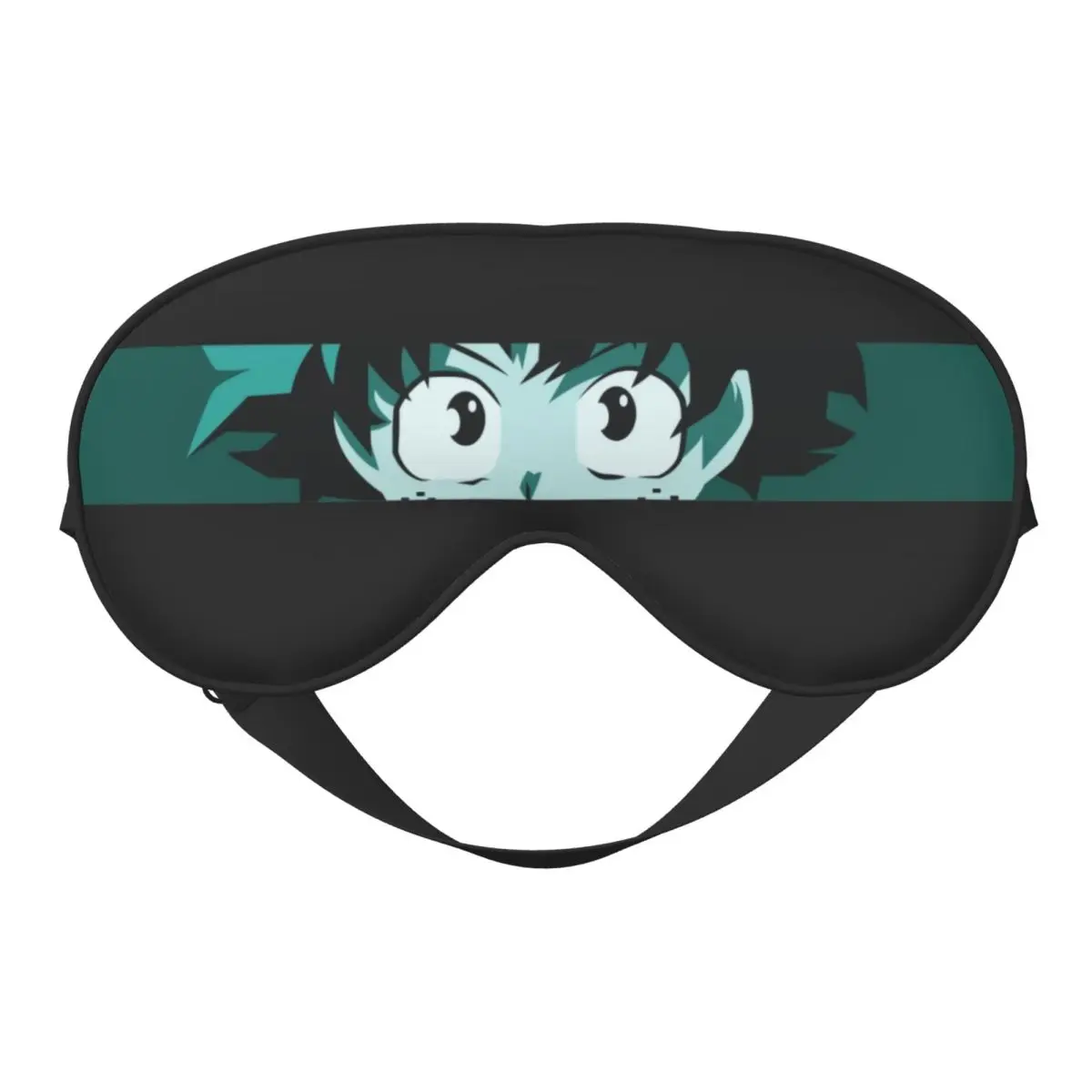 

Plus Ultra Eyes Soft Eye Masks Two Side My Hero Academia Anime Blindfolds For Hotel Adjustable Block Out Light Eyepatch