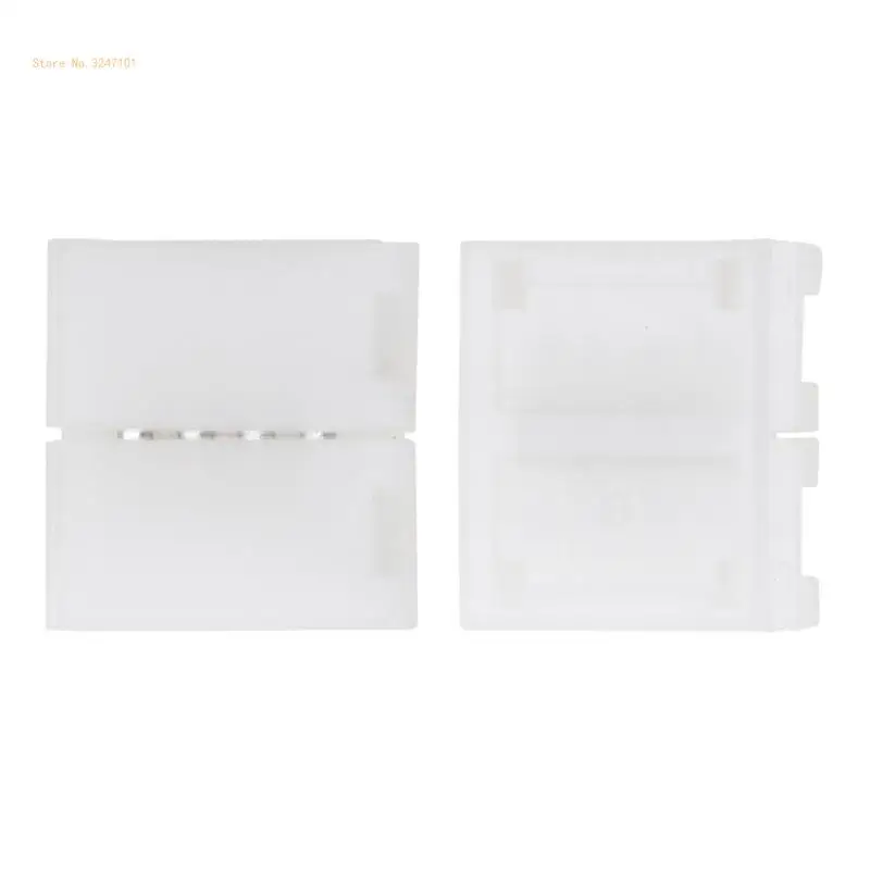 Solderless Clip-on Coupler Connector 4 Pin 10mm For 5050 RGB LED Strip Light Dropship