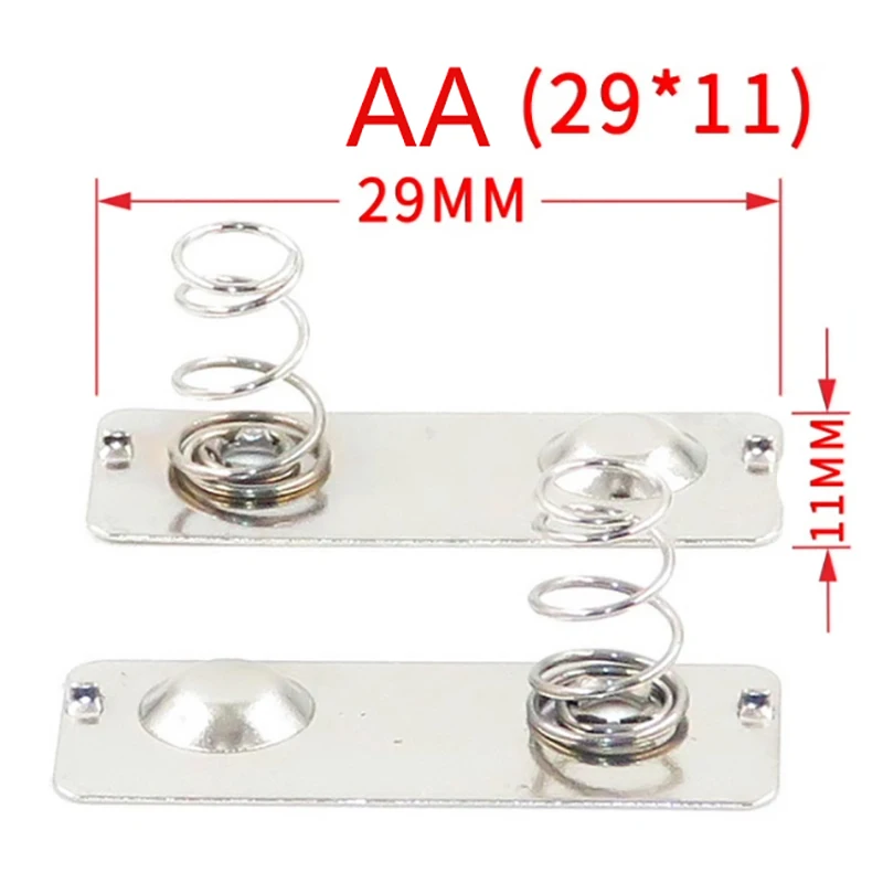 20 teile/satz DIY Fernbedienung Zubehör Feder blatt aa/aaa Kontakt blatt Batterie kasten positive und negative Blätter