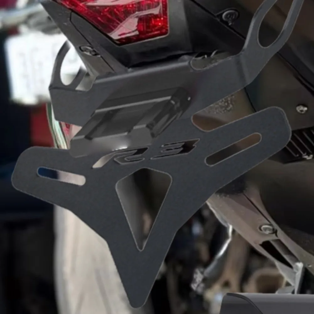 Motorcycles Rear Tail Tidy License Plate Holder Fender Eliminator Kit Fit FOR Yamaha YZF R3 R25 MT-03 25 MT25 Number Plates 2026