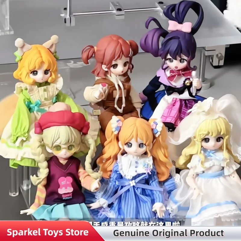 Simontoys Normal Puppy Colorful Wardrobe 1/12 Blind Box Cute Doll Trendy Action Figure Collectible Toys Gift For Collection