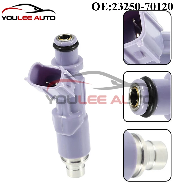 

6PCS New 23250-70120 2325070120 2320970120 23209-70120 Fuel Injectors For Lexus IS200/300 Toyota Altezza Mark 2 Chaser Car Parts