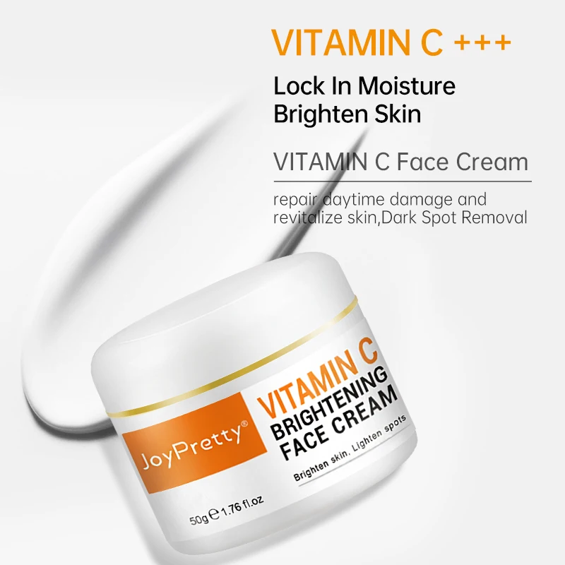 Ensemble de soins pour la peau du visage à la vitamine C, rétinol, anti-âge, blanchissant, rétrécissement des pores, hydratant, crème pour le visage, kits cosmétiques, 4 pièces