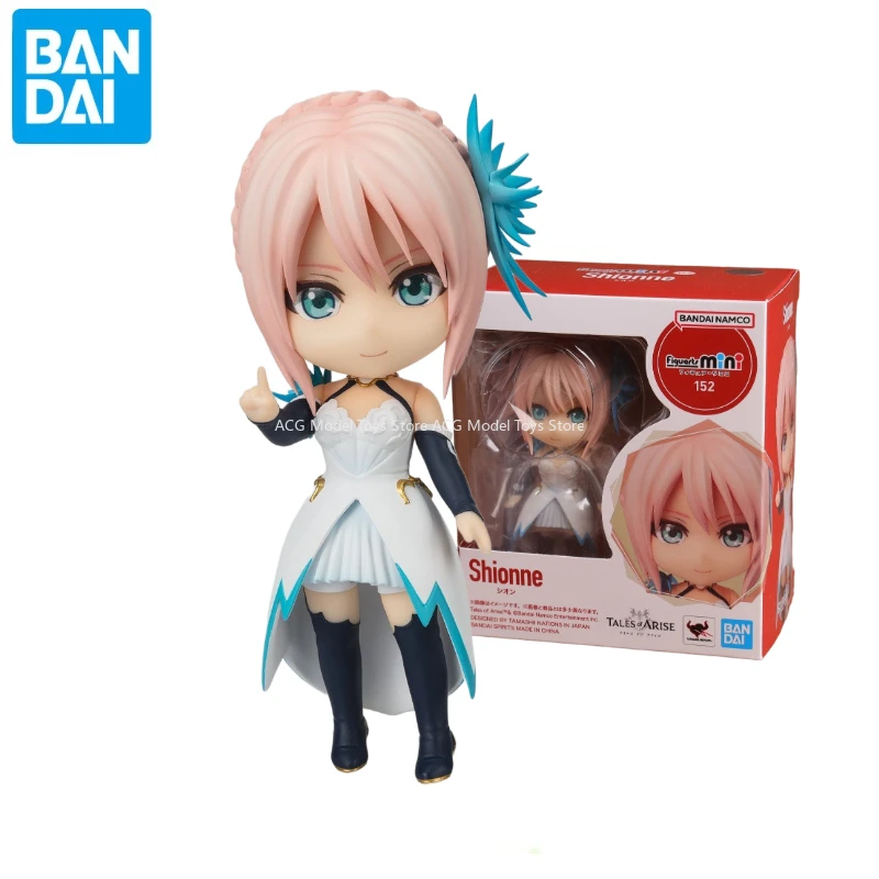 In Stock Original Bandai Figuarts Mini Tales of Arise Shionne Cute Figure Anime Model Toys Collect Action Gifts for Kids