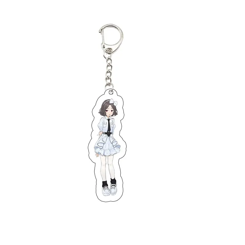 Anime Girls Band Cry Key Chain Key Ring Keychain for Accessories