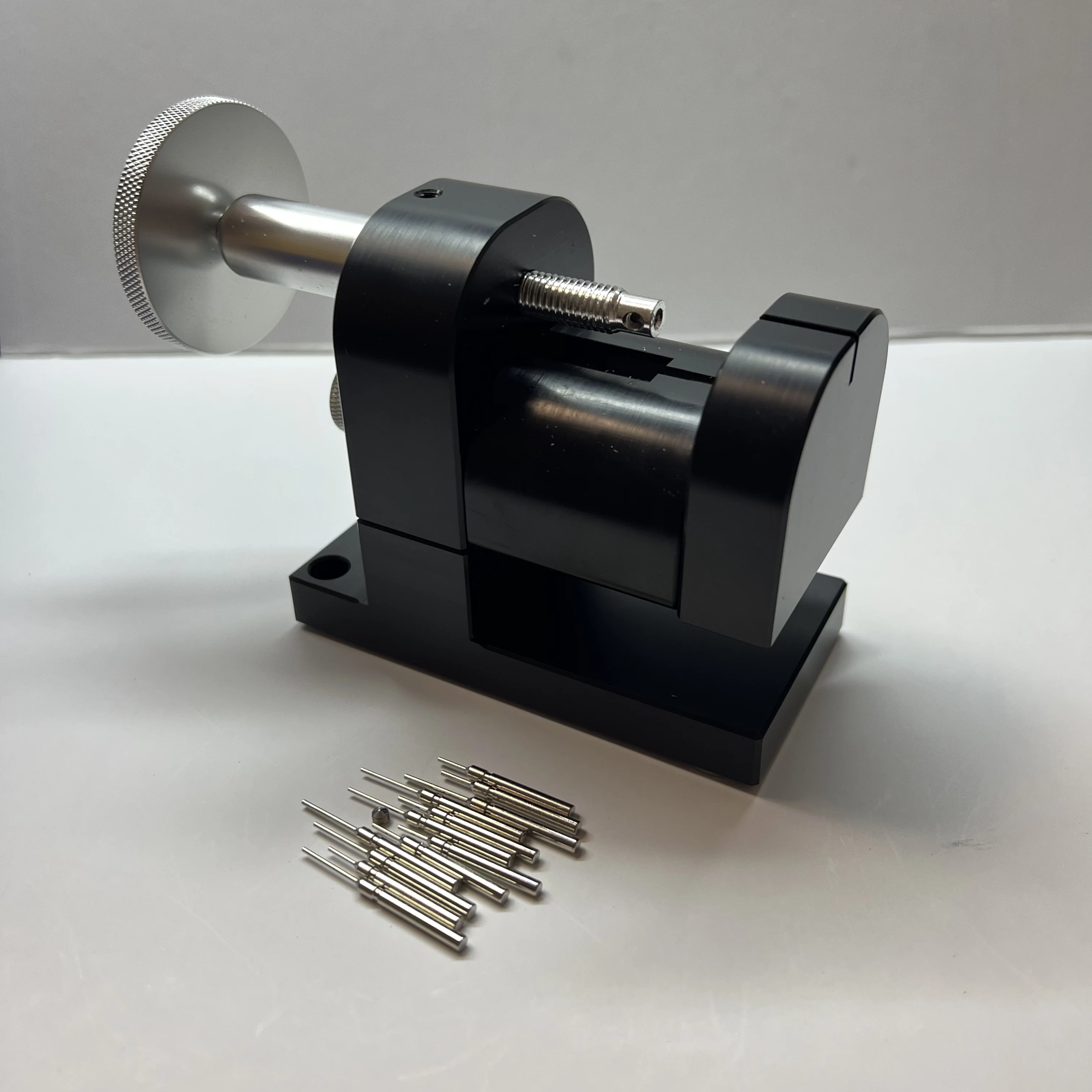 W0762 Watch Band Link Pin Punch Remover on Stand Functional Tool to Drive In and Out Watch Bracelet Pin Without Using Hammers