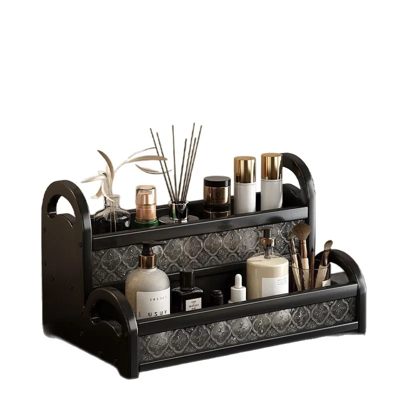 Dresser Nanzhu Multi-layer Cosmetics Shelf Skin Care Products Lipstick Jewelry Storage and Finishing Shelf