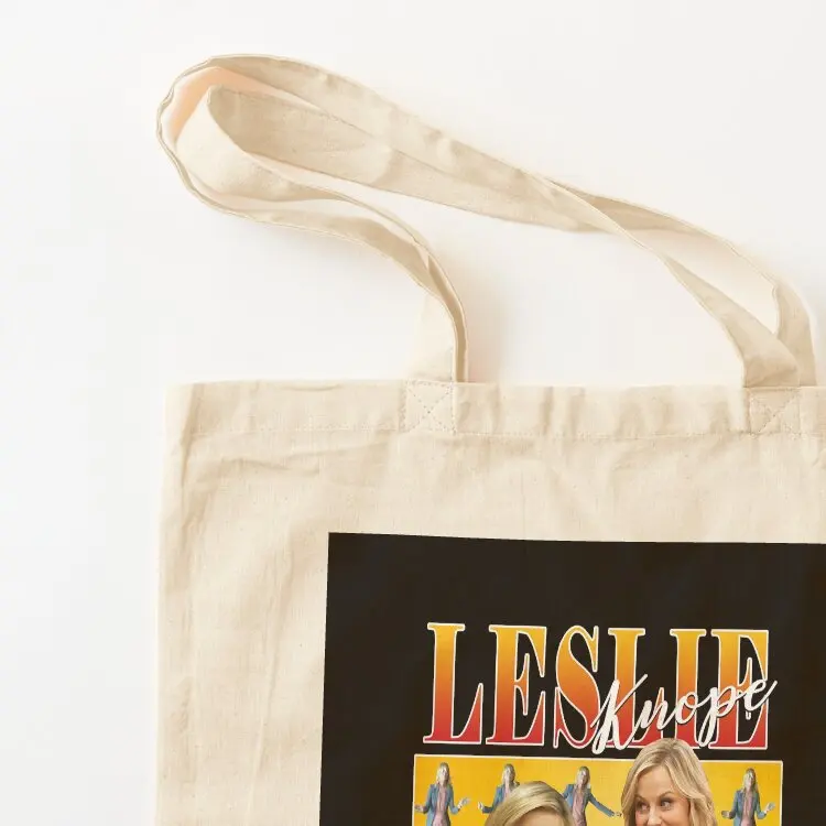 حقيبة تسوق محمولة مخصصة من Leslie Knope حقيبة تسوق كبيرة للنساء حقيبة يد نسائية