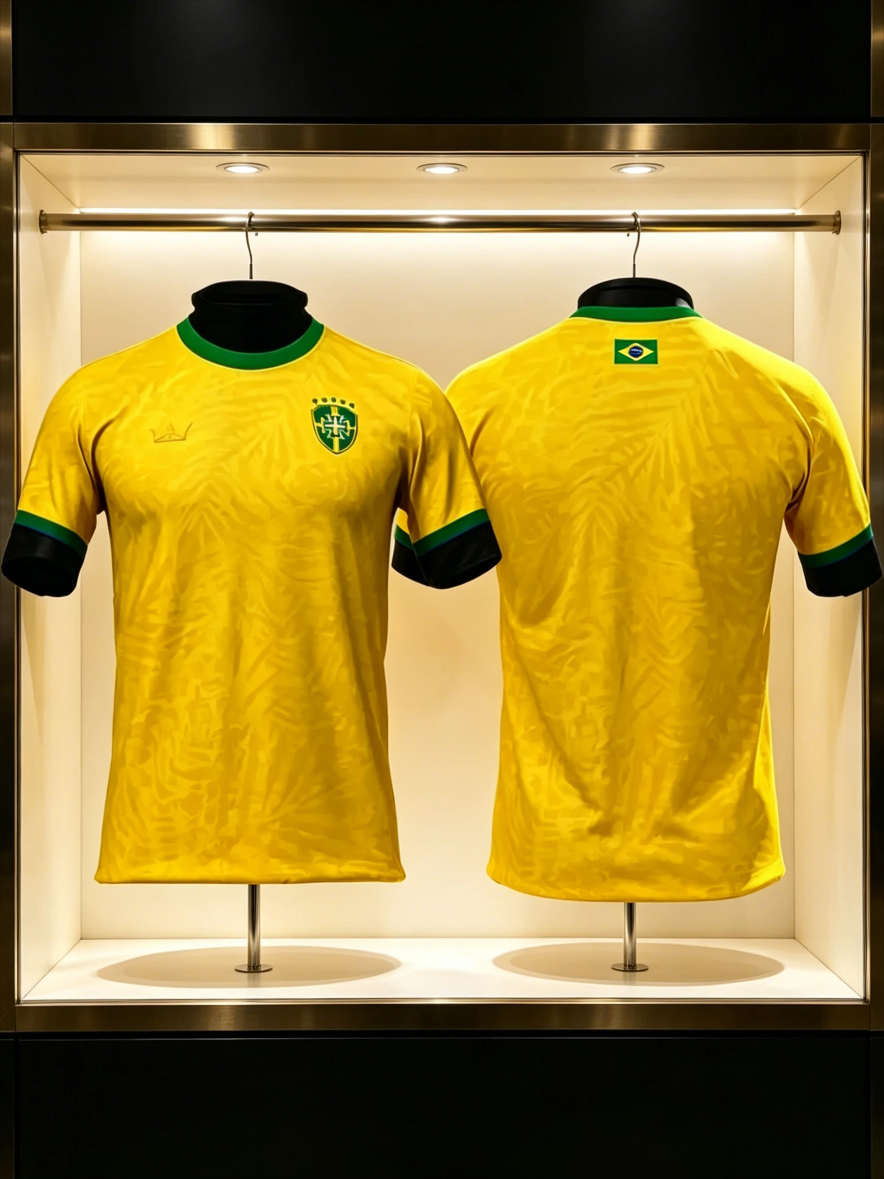 Brazil 2026 Limited Edition Men's Football T-shirt Quick Drying Sports Training Suit O-neck Top Breathable Family Kids Tees
