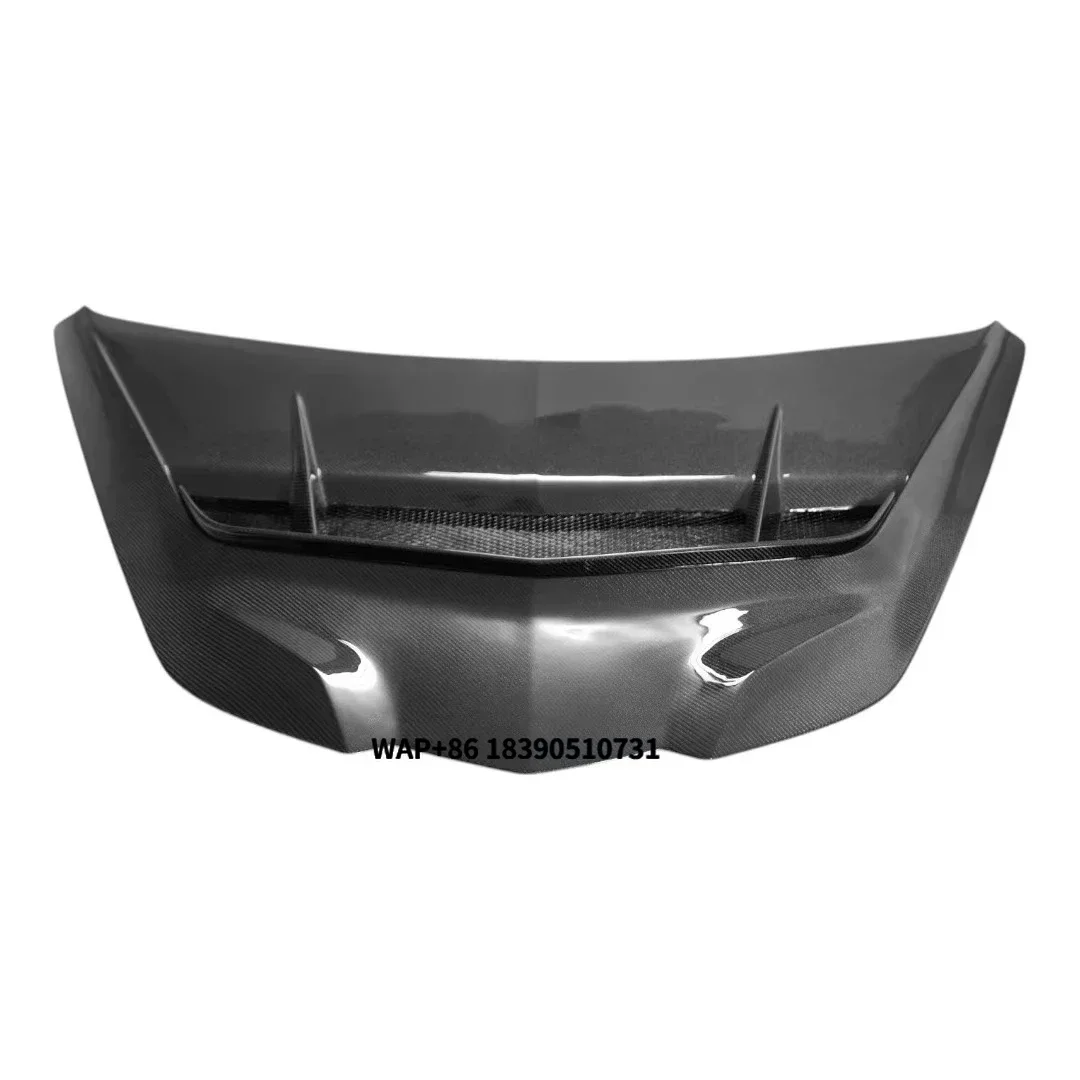 

ZR1 Style Carbon Fiber Front Engine Hood Bonnet with Big Vents New Condition for Corvette C8 Z06 Stingray 2020-2025