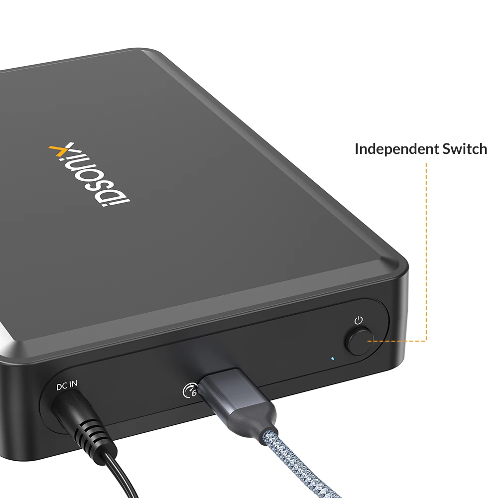 Адаптер внешнего жесткого диска iDsonix, 3,5 дюйма, USB 2,5, Type C